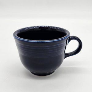 Fiesta Ware 8oz Coffee Mug Tea Cup Cobalt Blue Homer Laughlin Replacement